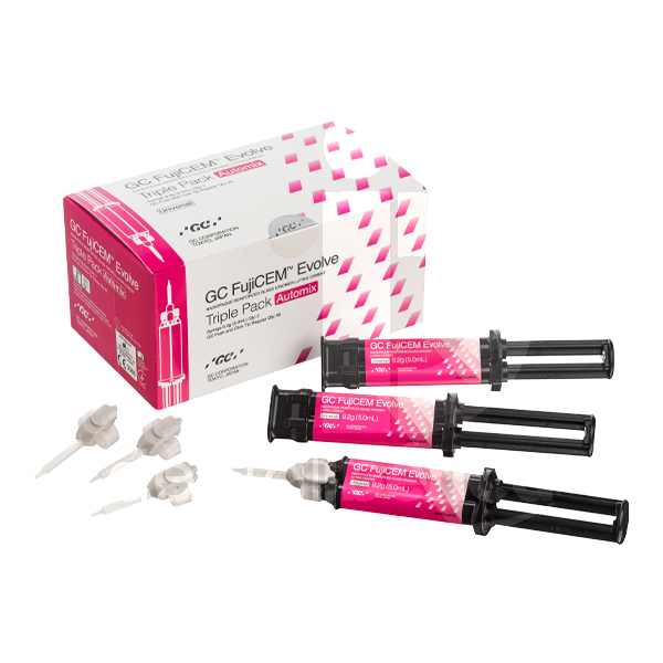 Gc fujicem evolve triple pack automix ciments gc