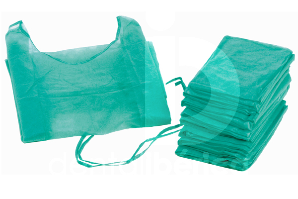 Blouse patient non-sterile vert usage unique cardiva