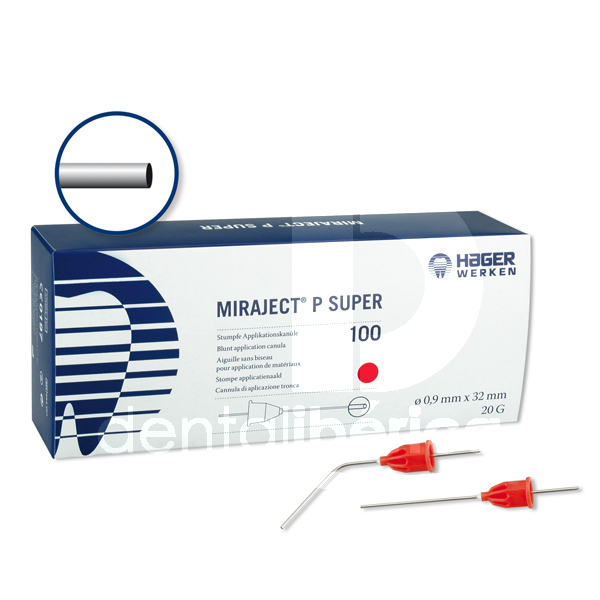 Aiguille miraject pour flacons endodontie hager & werken