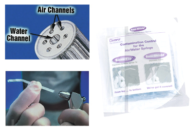 Sani-tip + sani-shield usage unique dentsply