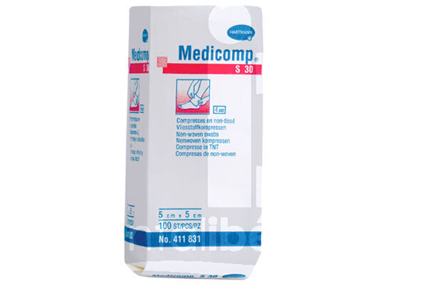 Gazes tnt non stériles 5x5cm usage unique hartmann