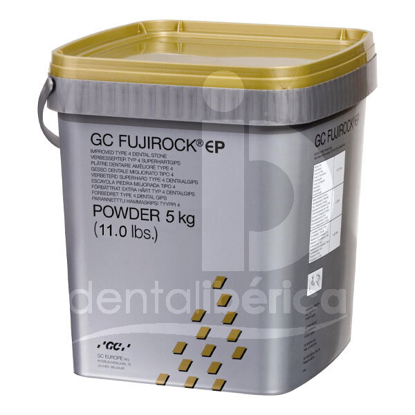 Plâtre fujirock doré type iv/4 empreintes gc