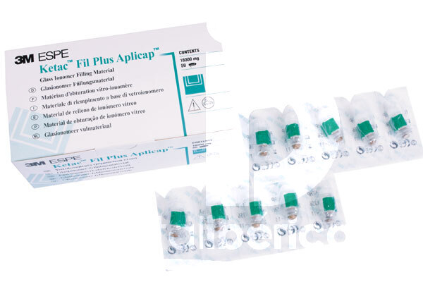 Ketac-fil plus aplicap recharge restauration 3m