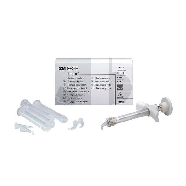 Seringue pour elastomeres penta - transparent empreintes 3m