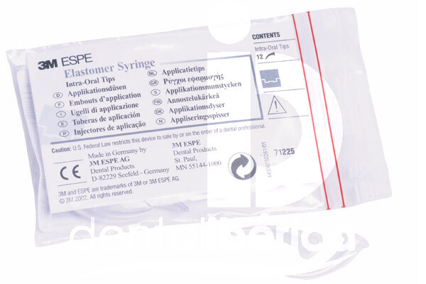 Embouts d'application pour seringue d'elastomere empreintes 3m