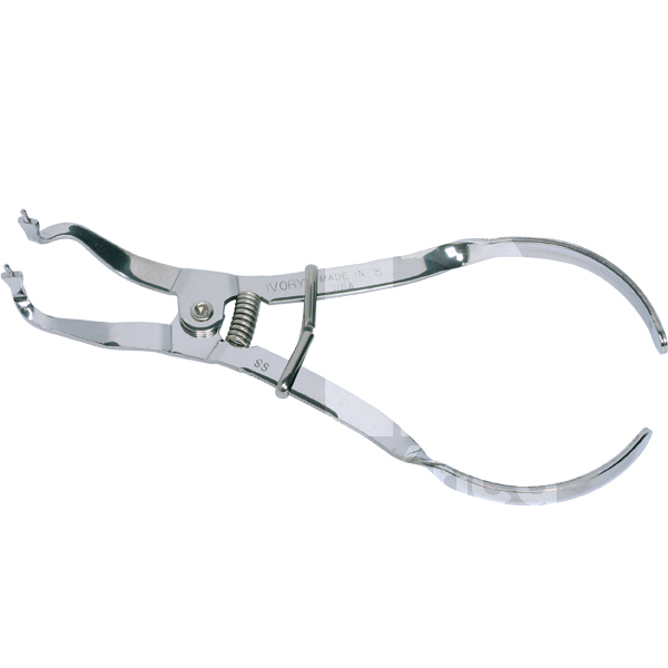 Ivory pince porte-clamps endodontie ivory