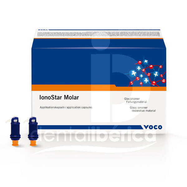 Ionostar molaire couleur a2-a3 restauration voco