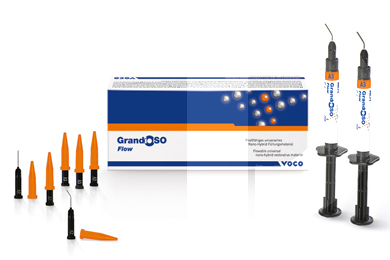 Grandio so heavy flow 2 seringues restauration voco