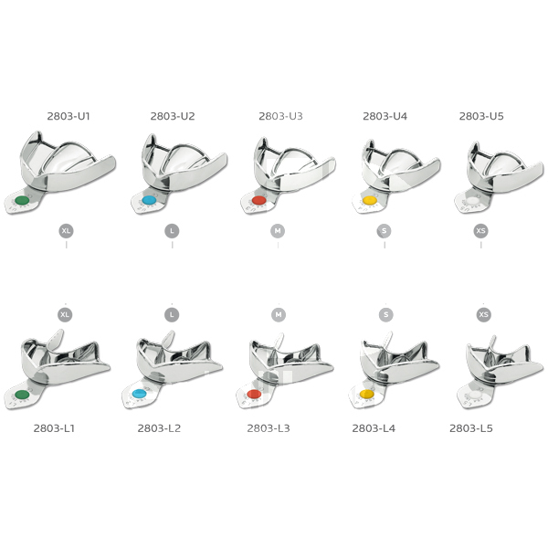 Porte-empreinte  non perfore sup. asa empreintes asa dental