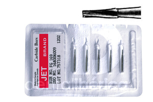 Fraise cylindrique conicite pointe plane f.g. fraises kerr