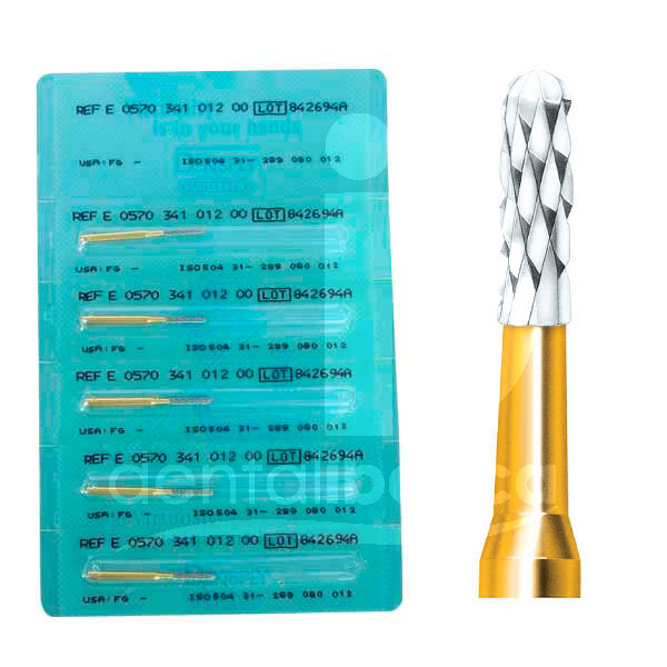 Fraise f.g. 158 coupe metal fraises dentsply maillefer