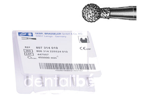 Fresas diamant turbine modele 801 bola fraises komet