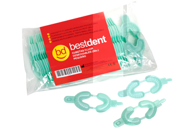 Porte-empreintes pour fluor prévention et prophylaxie bestdent