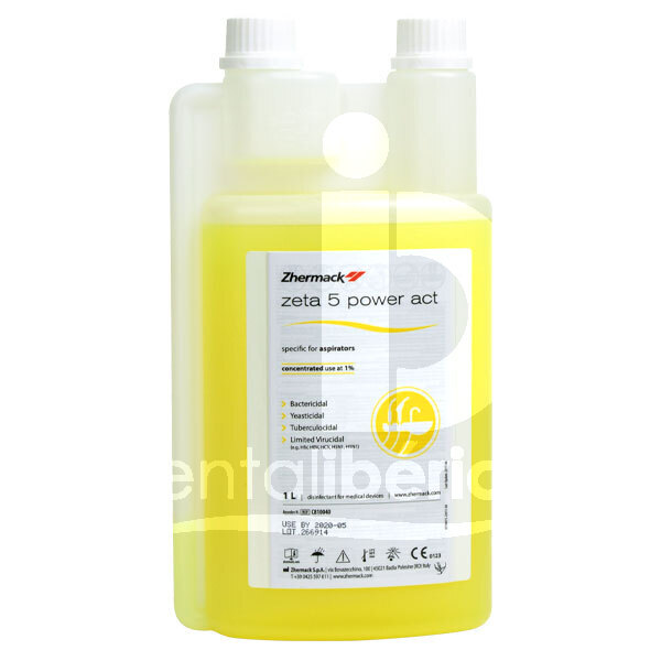 Zeta 5 power act flacon hygiène et stérilisation zhermack