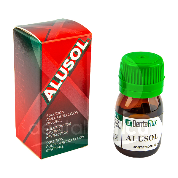 Alusol liquide – chlorure aluminium 10% empreintes dentaflux