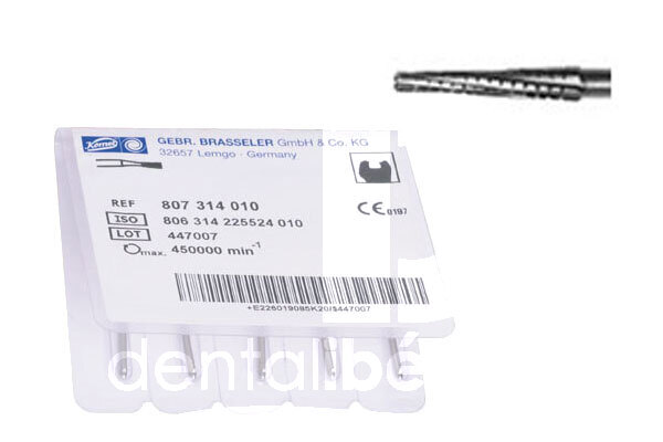 Fraise fg tungstene chirurgicale h254-010 fraises komet