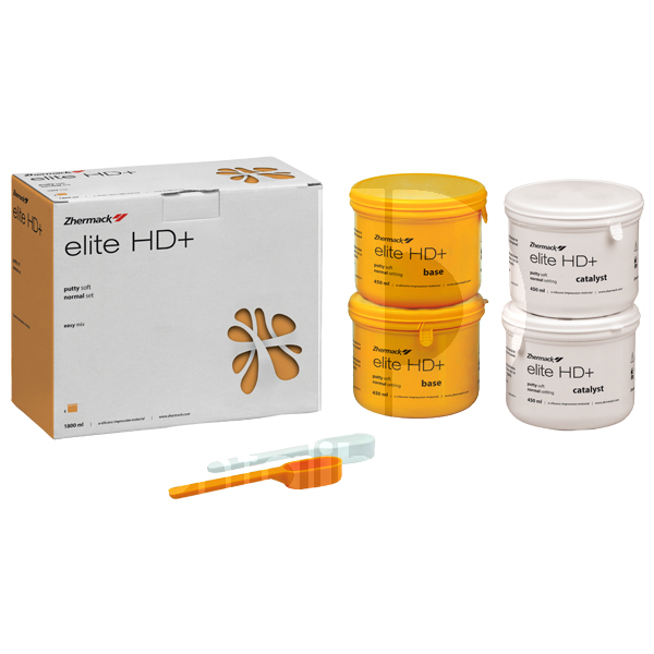 Elite hd+ putty soft 1800ml. empreintes zhermack