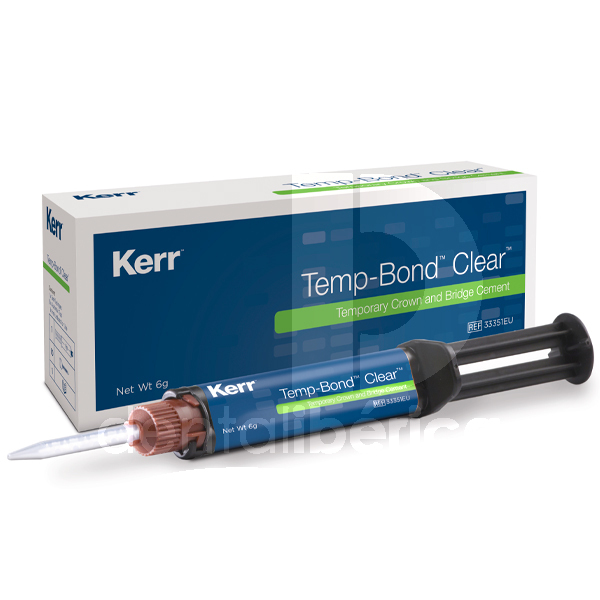 Temp bond clear automix ciments kerr