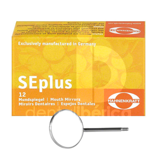 Miroir dentaire nº 5 s.s. instruments hahnenkratt