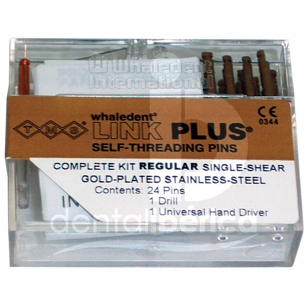 Pins tms link plus tenons et reconstitution coronaire whaledent