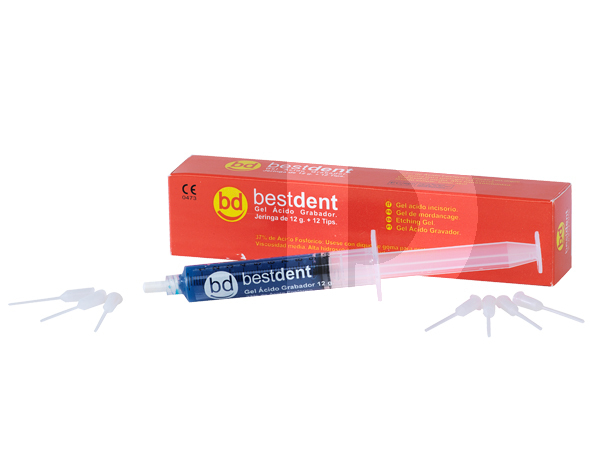 Gel de mordançage bleu restauration bestdent