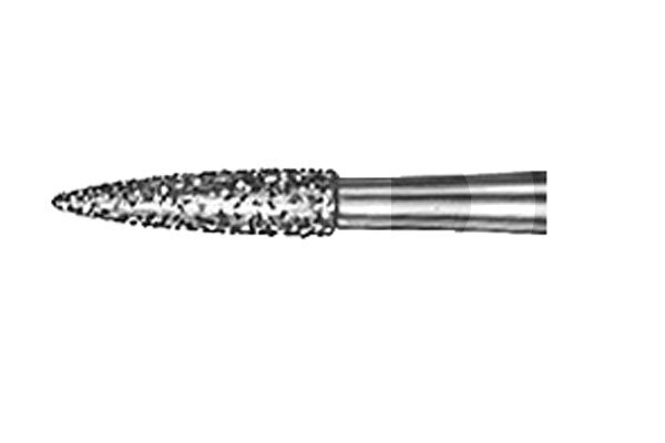 Fraises diamant f.g. modele 889 flamme pointue fraises komet