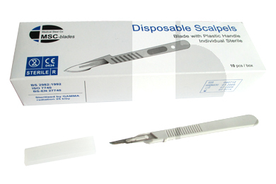 Bistouri jetable avec manche instruments razormed