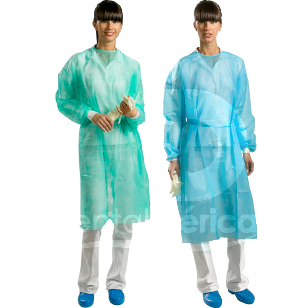 Blouse stérile avec poignets usage unique omnia