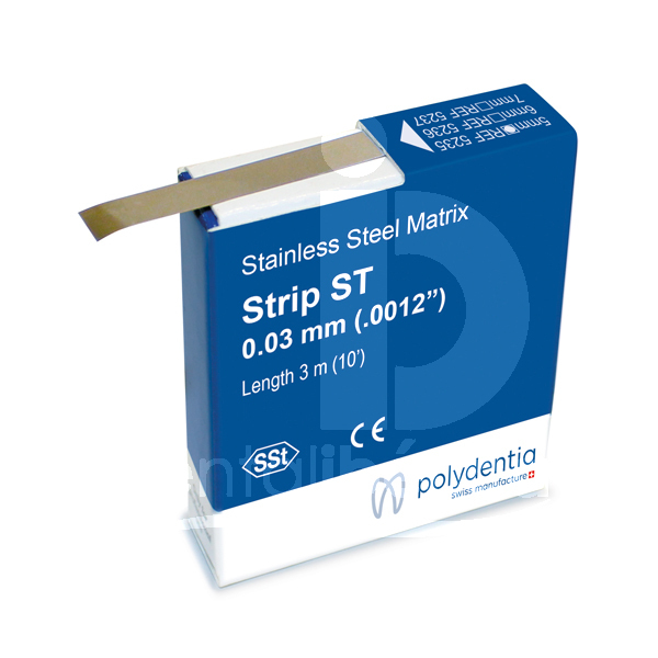 Matrice metallique en rouleau strip st coins interdentaires et matrices polydentia