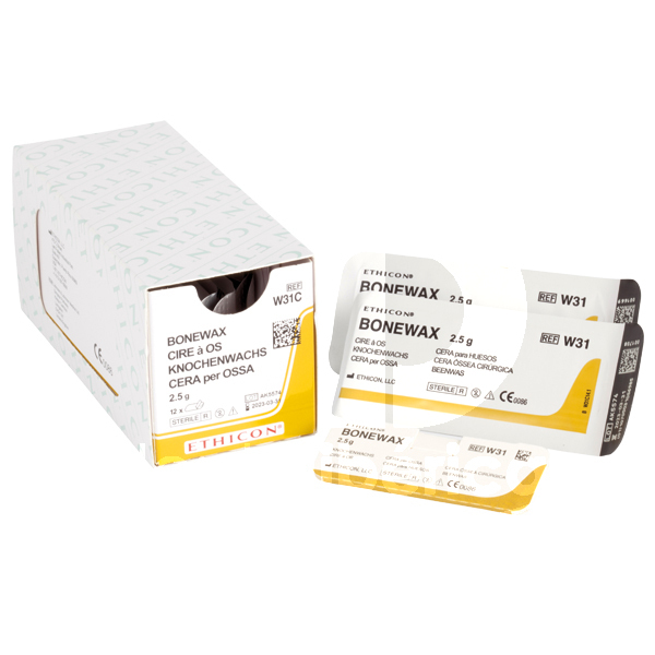 Cire hemostatique pour os biomatériaux et sutures ethicon