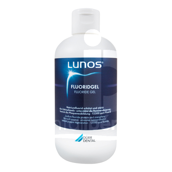 Lunos gel de fluorure prévention et prophylaxie dürr