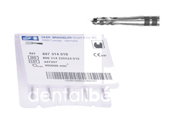 Fraise fg tungstene h32-314-012 coupe metal fraises komet