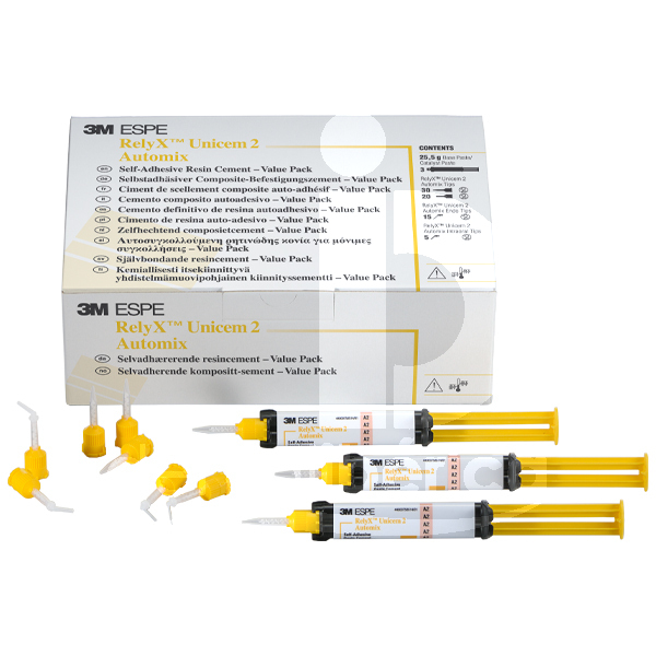 Relyx unicem 2 automix 3 seringues ciments 3m