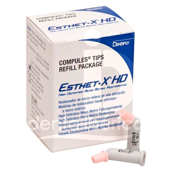 Esthet-x hd 10 compules restauration dentsply