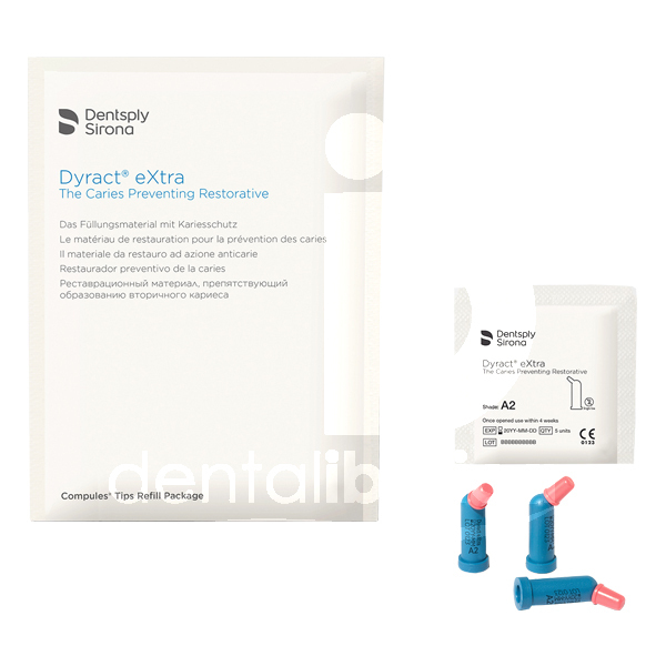 Dyract extra 20 compules restauration dentsply