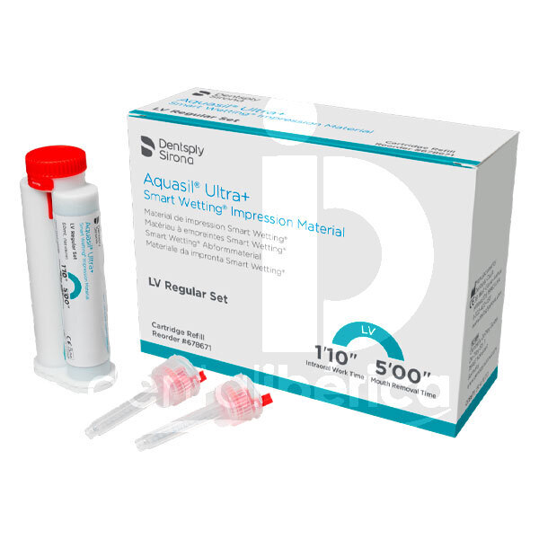 Aquasil ultra+ fluides empreintes dentsply