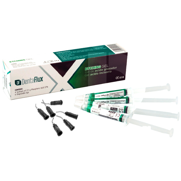 Acide phosphorique vert 37% restauration dentaflux