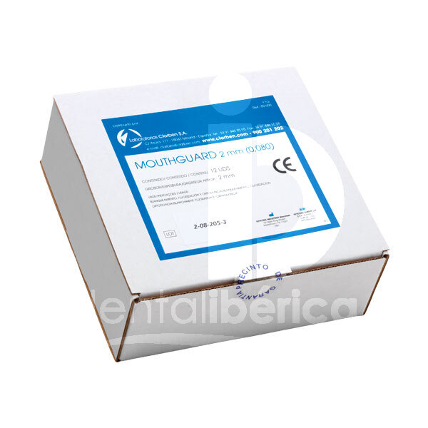 Plaques mouthguard 2mm (0.080) empreintes laboratorios clarben