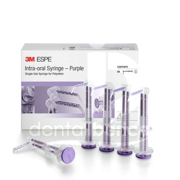 Seringues intra-orales 3m empreintes 3m
