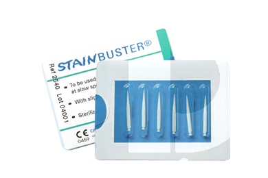 Fraises stainbuster prévention et prophylaxie carbotech