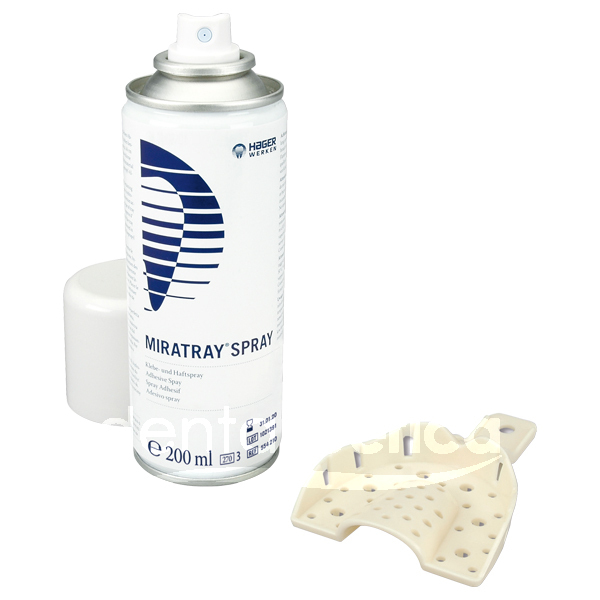 Miratray spray adhesif pour porte empreinte empreintes hager & werken