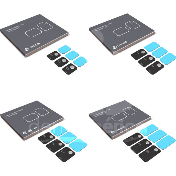 Plaques phosphorescentes dexis compatibles avec kavo-digora-instrumentarium-digora imagerie medicale dexis