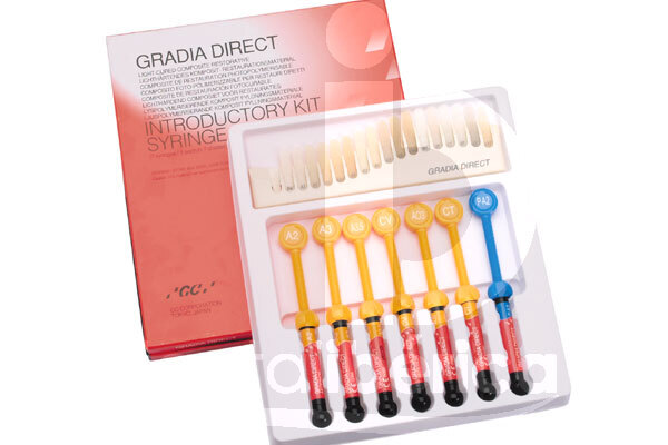 Gradia direct x seringue recharge restauration gc