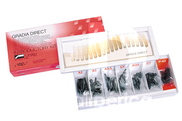 Gradia direct unitip 20 unites restauration gc