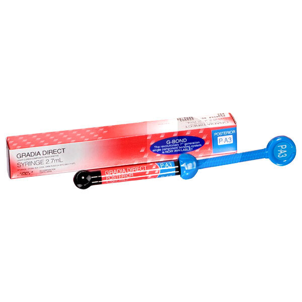 Gradia direct posterieur seringue reassort restauration gc