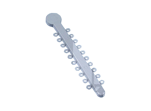 Ligatures en module leone 1 mm. elastomères leone