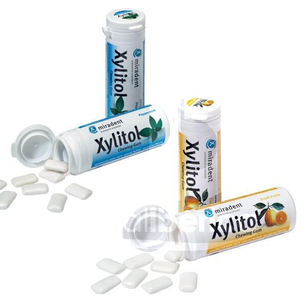 Chewing-gums xylitol miradent prévention et prophylaxie hager & werken