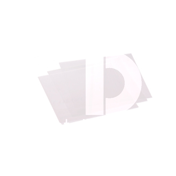 Plaque coping transparent 0,5 mm (.020) empreintes non marqué