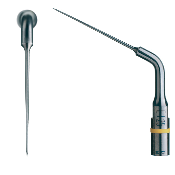 Insert nº et25. titane-niobium retraitement 20mm conicite prévention et prophylaxie acteon