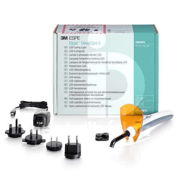 Elipar deepcure-l lampe a photopolymeriser led restauration et esthétique 3m
